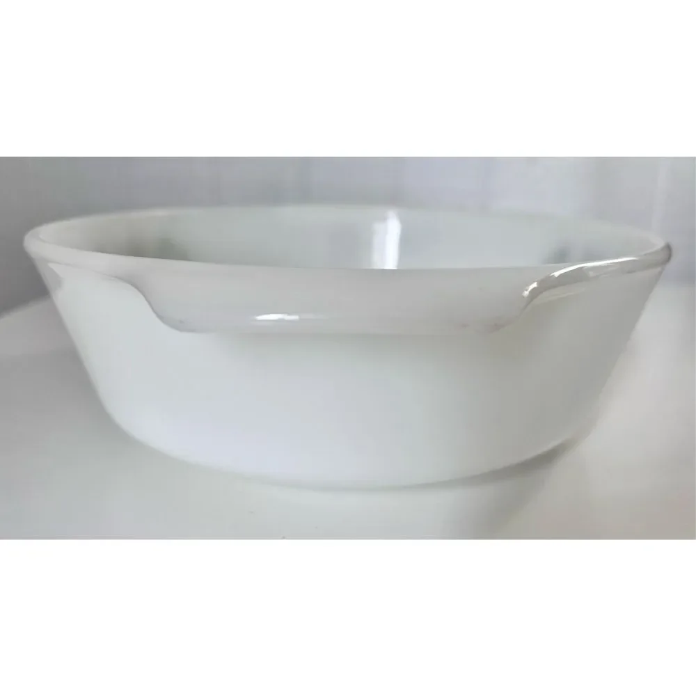 Vintage Anchor Hocking Fire King Green Meadow 1.5 Quart Casserole Dish 437